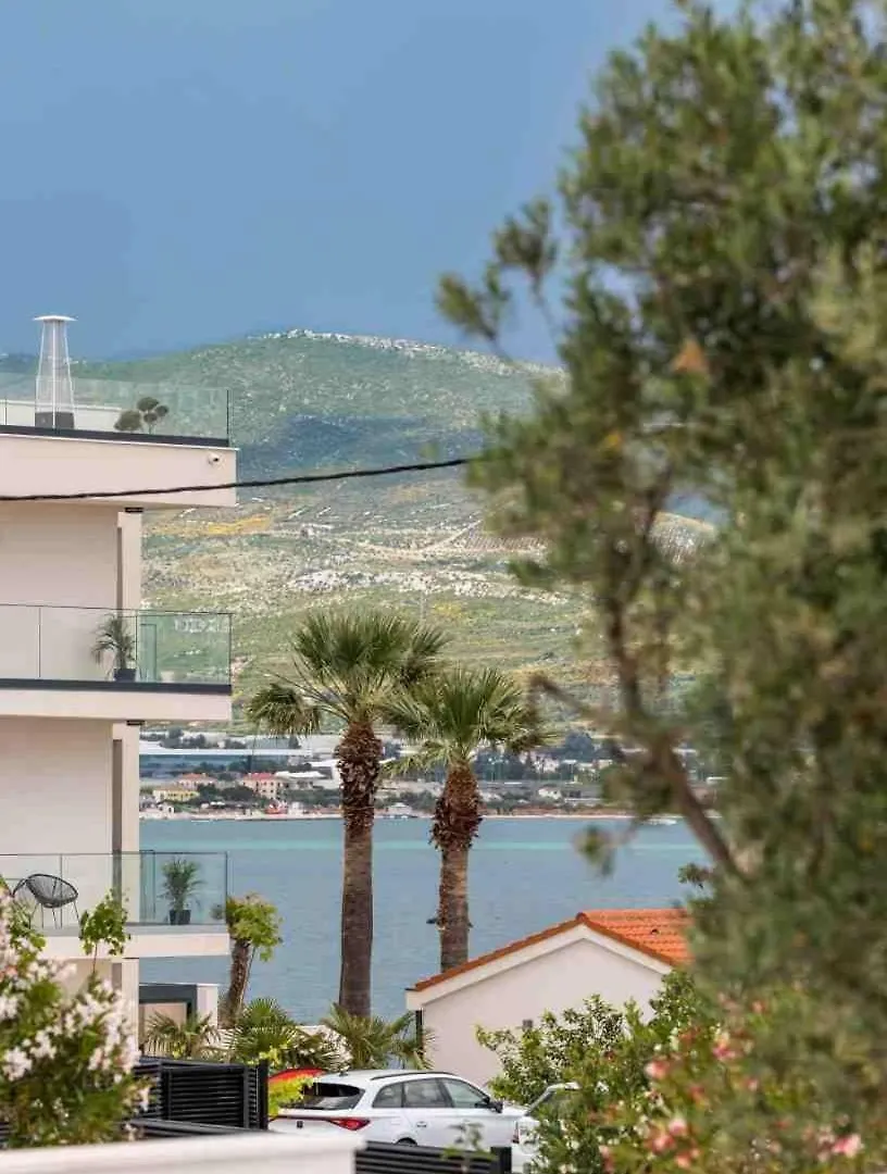 Apartment In Arbanija With Sea View, Terrace, Air Conditioning, Wifi 5139-1 Trogir 0*,  Croatia
